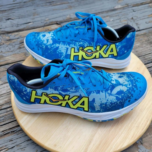 Hoka One Crescendo XC Cross Country Spikes Mens 8.5 Womens 10 Blue 1141272-DBEPM main image 5